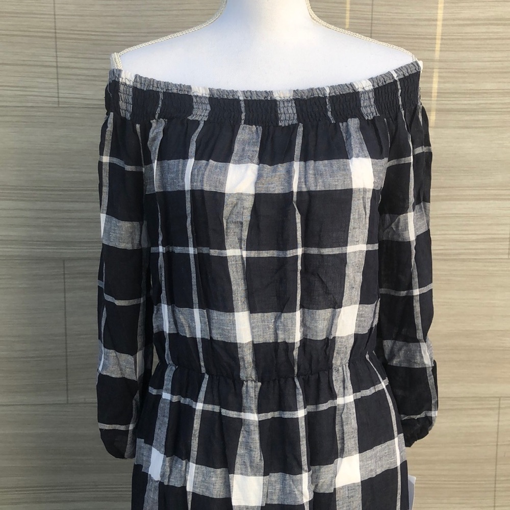 Plaid Dress New with tags Size Medium - Picture 2 of 10